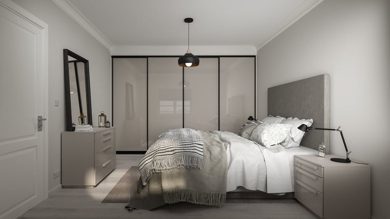 Fitted bedroom wardrobes
