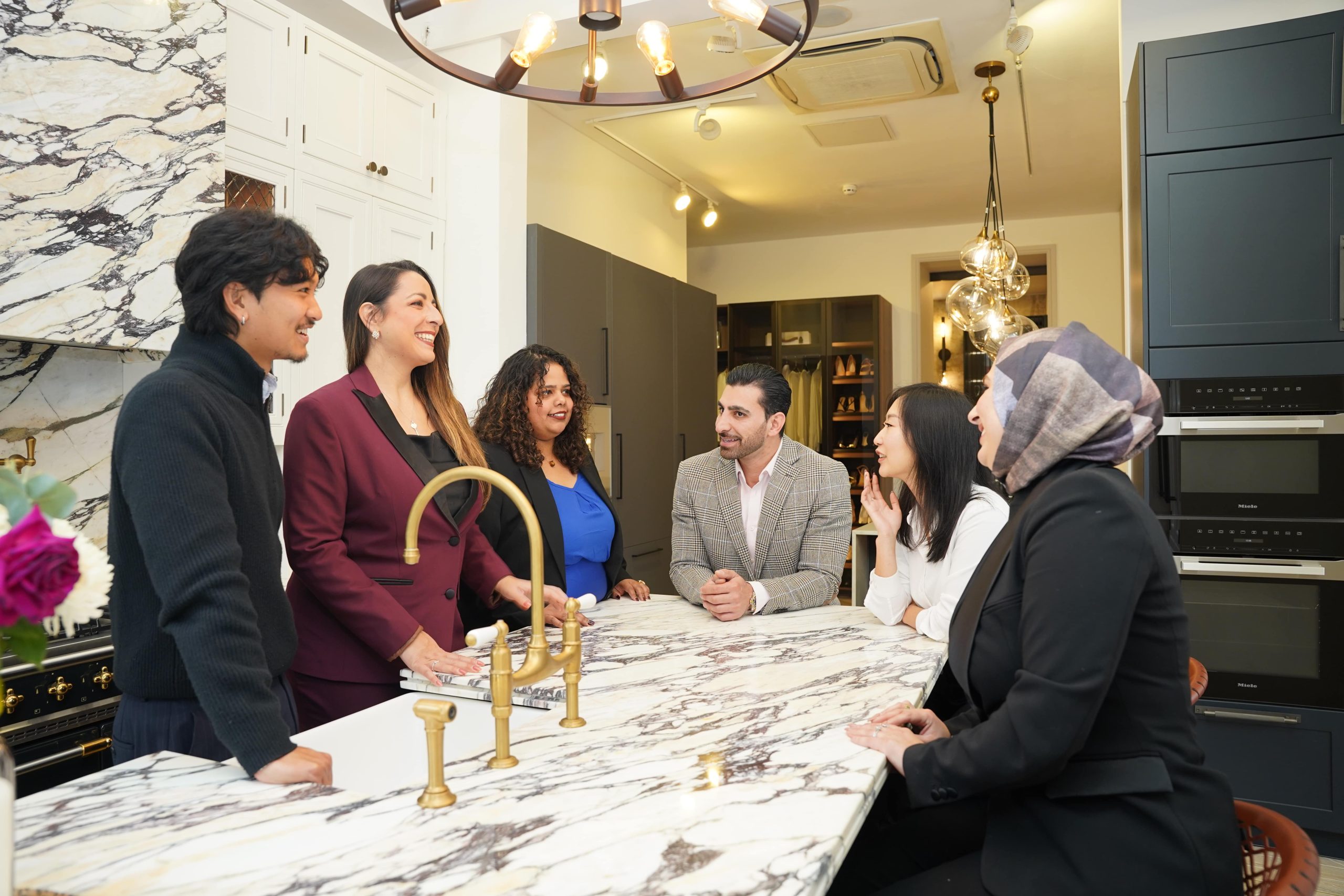 The team in the Arch KBB kitchen showroom