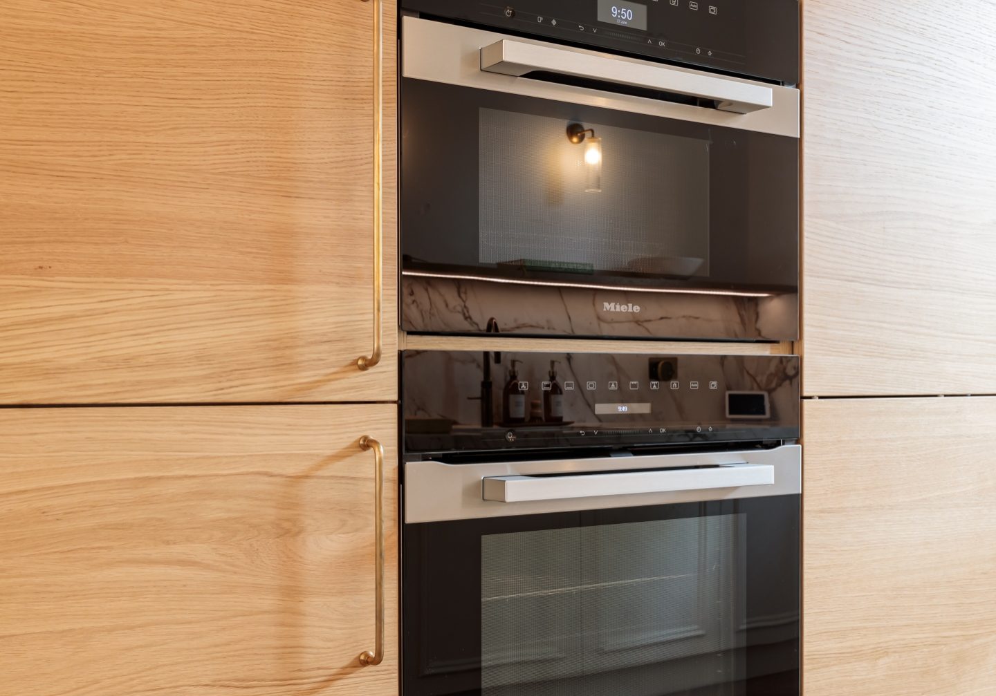 miele integrated oven and microwave